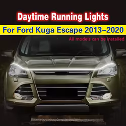 Luz diurna LED flexible para Ford Kuga/Escape 2013-2020