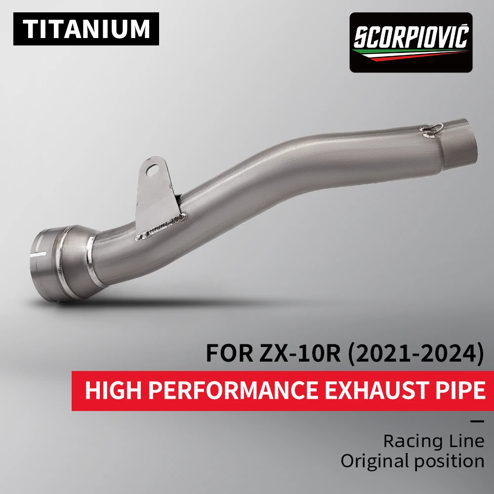 Tubo intermedio titanio para Kawasaki Ninja ZX-10R - imagen 2