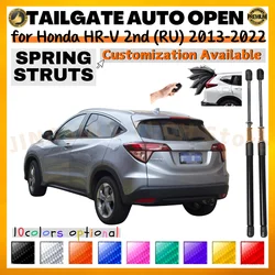 Cantidad (2) puntales de maletero con resorte para Honda HR-V para Honda Vezel 2nd (RU) 2013-2022 amortiguador de soporte de elevación de maletero de portón trasero
