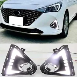 Luz diurna LED DRL Hyundai Accent Solaris Verna 2021