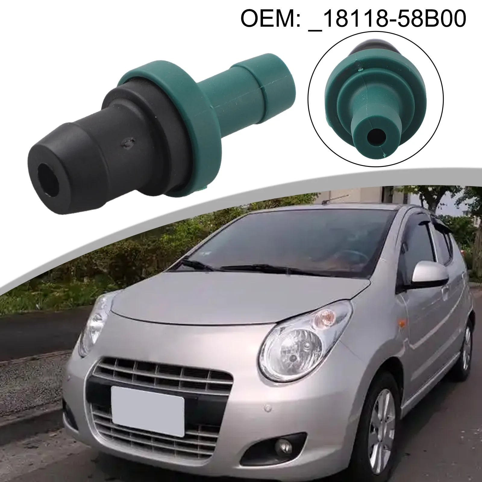 Válvula PCV Suzuki Alto ventilación del cárter de motor original - imagen 2