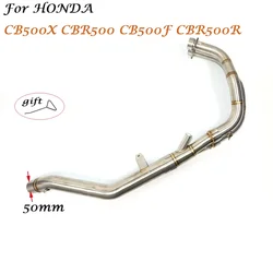Tubo enlace de escape sin silenciador Honda CB500 2013-2019