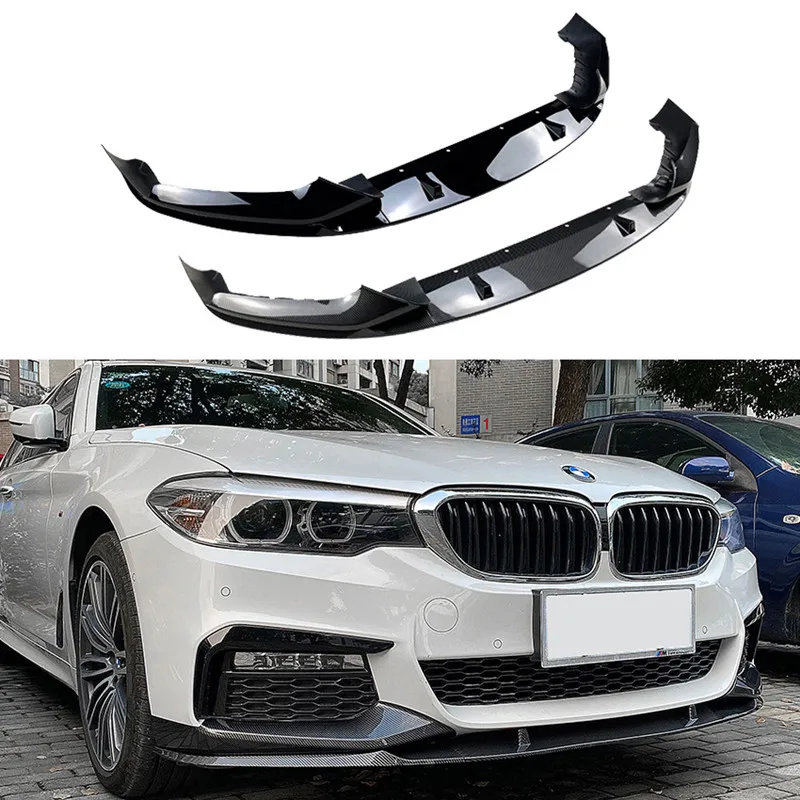 BMW 5 Series G30 M Sport kit delantero carbono labio splitter difusor - imagen 2