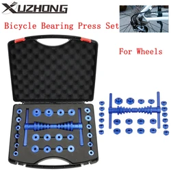 Kit prensa rodamientos bicicleta - Herramienta instalación cubos