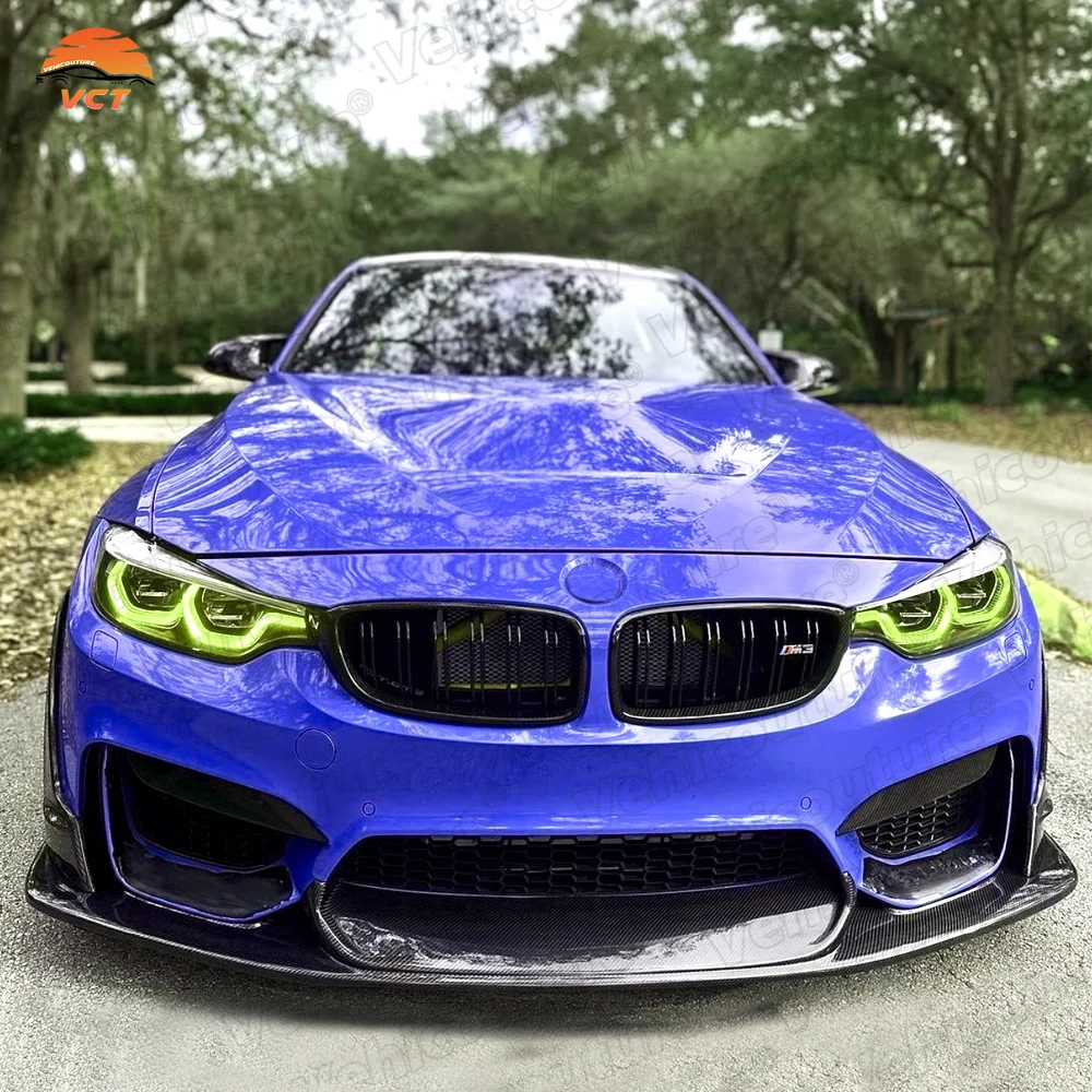 Labio delantero fibra de carbono Estilo Laptor – BMW F80 M3 M4 - imagen 3