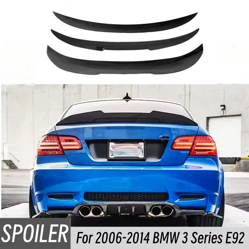 Alerón carbono maletero estilo M4 para BMW E92 Coupé 2006-2014