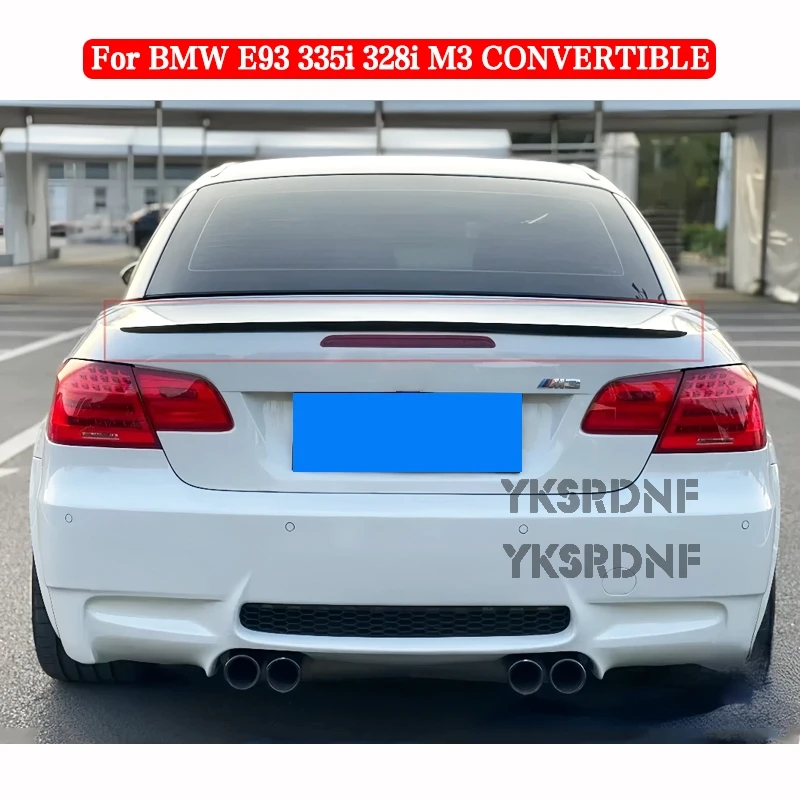 Alerón trasero M estilo ABS para BMW E93 335i/328i M3 descapotable - imagen 2