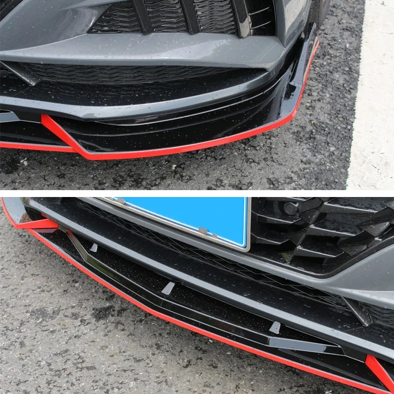 Divisor delantero y alerón de labio carbono Hyundai Sonata 10ª 2019 - imagen 5