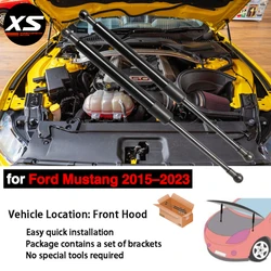 Amortiguadores de gas para capó Ford Mustang S550 2015-2023