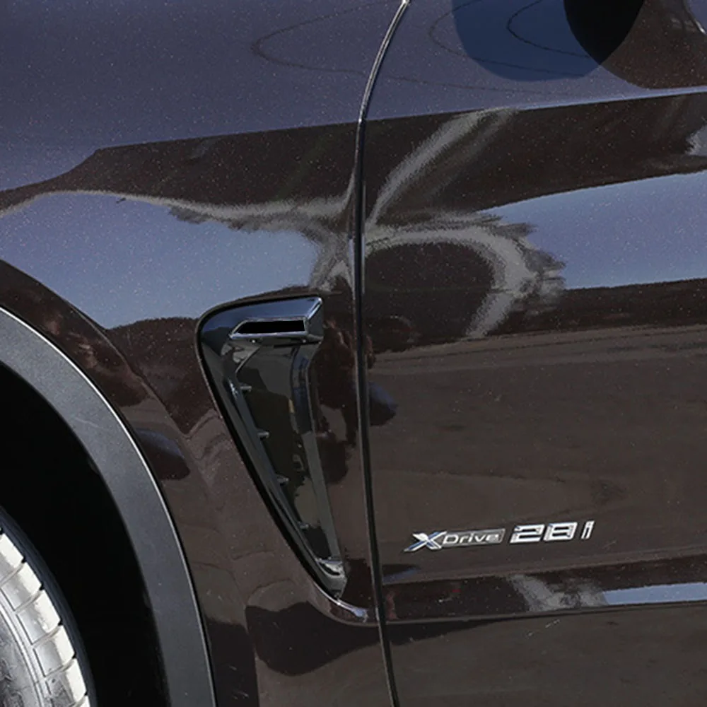 Pegatinas branquias de tiburón BMW X5 en negro