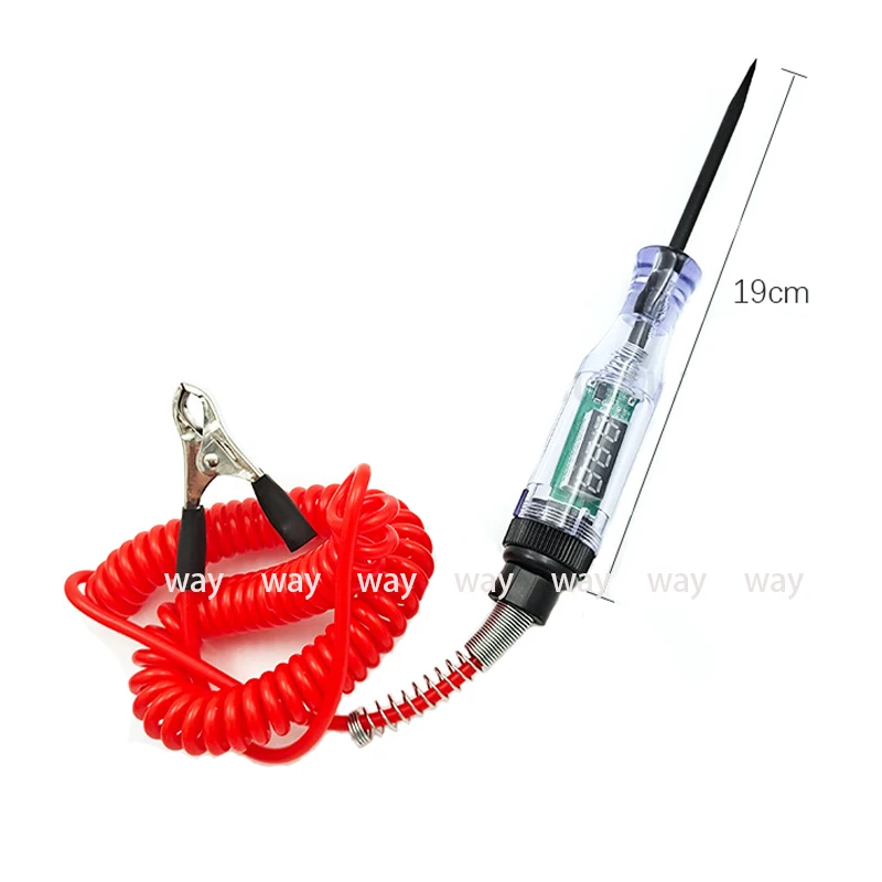 Probador Voltaje Digital 6-24V DC para Automoción Coches Camiones - imagen 4
