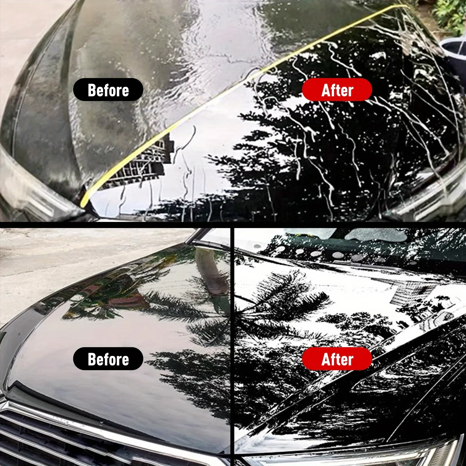 Kit removedor arañazos marcas de remolino pulido coche negro - imagen 4
