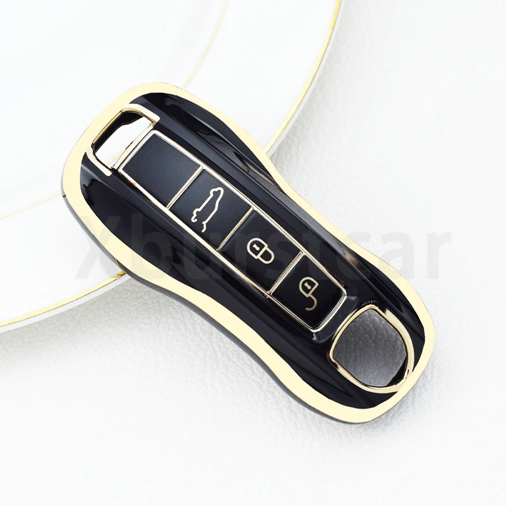 Funda protectora TPU para llave Porsche Macan 911 Cayenne - imagen 4