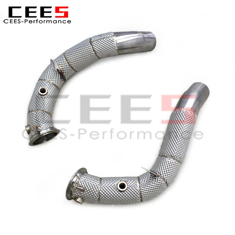 Tubo de escape CEES instalado en BMW M5 F10