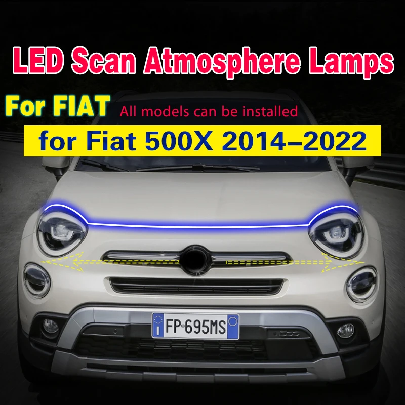 Luz LED DRL para FIAT 500X 2014-2022 – Circulación diurna automática