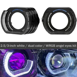 Kit máscara ojos ángel 5D Halo LED Bi-Xenon – Faros DRL