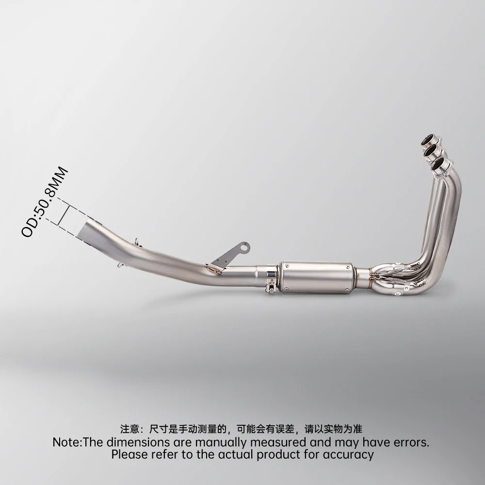 Sistema de escape completo CFMOTO 675SR, 675R y 675NK - imagen 5