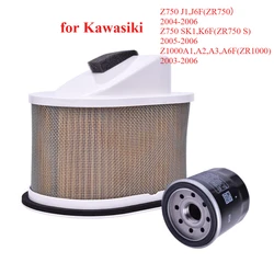 Kit de filtros de aceite y aire para Kawasaki Z750/Z1000 (2004-2006)