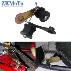 Ajustador tensor de cadena con guía de rodillo para pit bike ATV