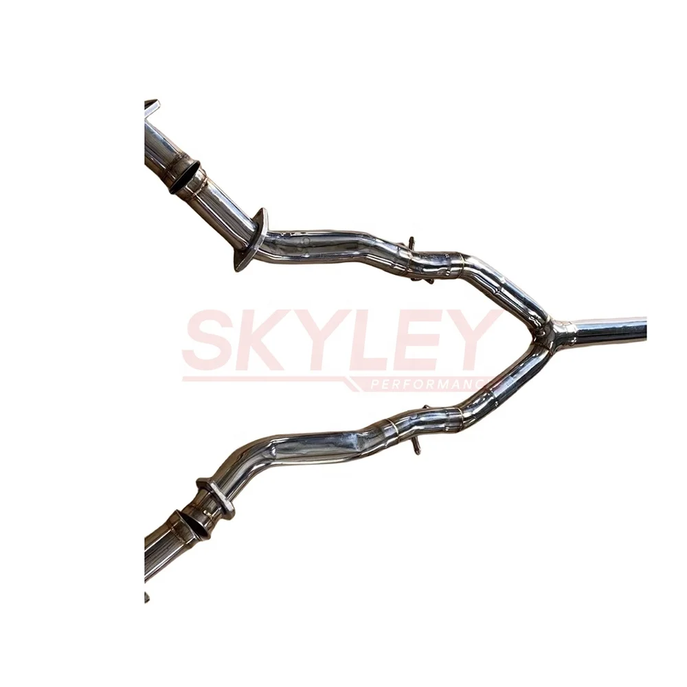 OEM Silenciador Catback titanio para BMW X6 X5 3.0t escape con válvula - imagen 3