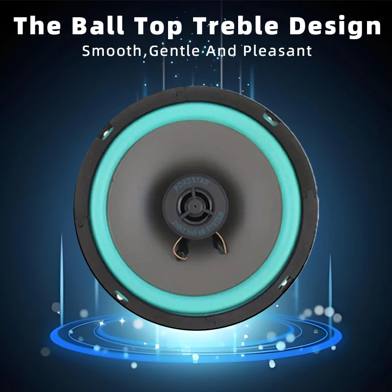 Altavoz coaxial HiFi estéreo 6,5" para puerta de coche - imagen 3