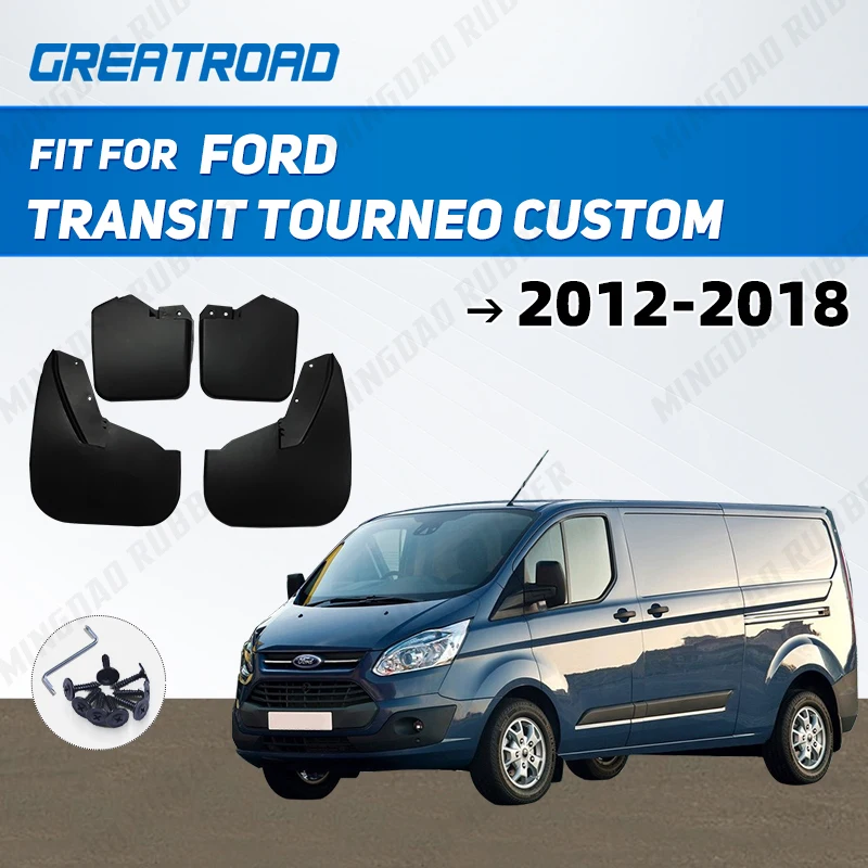Guardabarros Ford Transit Custom 2012-2018 delantero y trasero