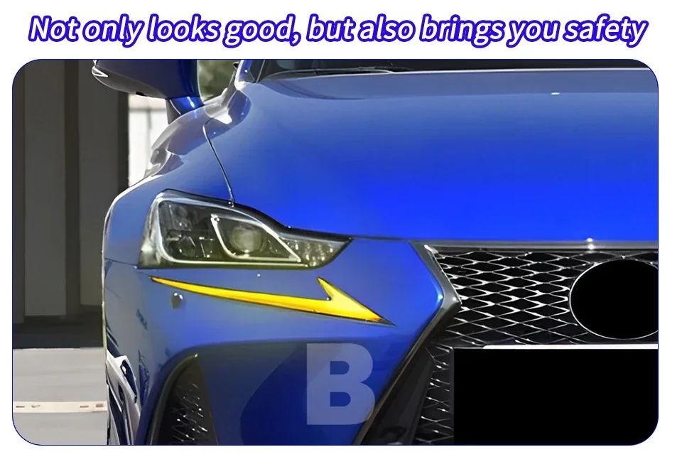 Faros delanteros LED Lexus IS300 vista frontal