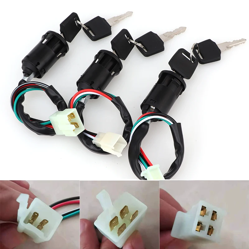 Interruptor de encendido universal de 4 pines para ATV, quad y kart