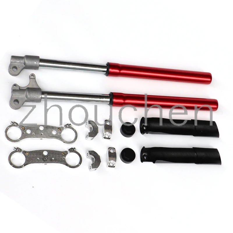 Kit de suspensión de amortiguador de horquilla delantera de 540mm para motocicleta Dirt Pit Bike - imagen 2