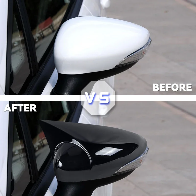 Carcasa espejo retrovisor estilo murciélago Ford Fiesta 2008-2017 - imagen 2