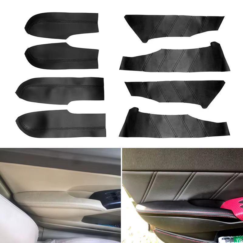 Embellecedores reposabrazos puertas Honda Civic VIII 2006-2011 - imagen 2