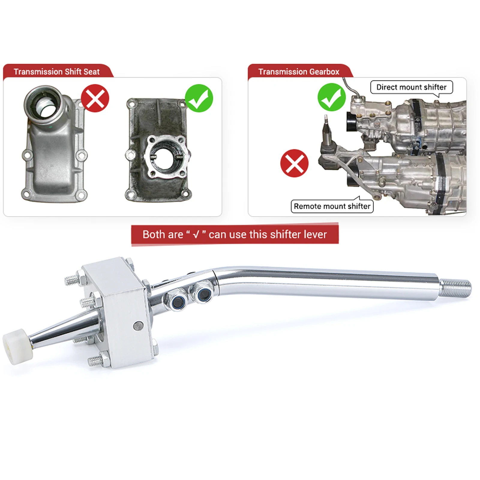 Para 1978-2002 Toyota Supra Celica W50 W55 W57 W58 R154 Holden para Ford Mazda caja de acero de 5 velocidades caja de cambios palanca de cambios corta