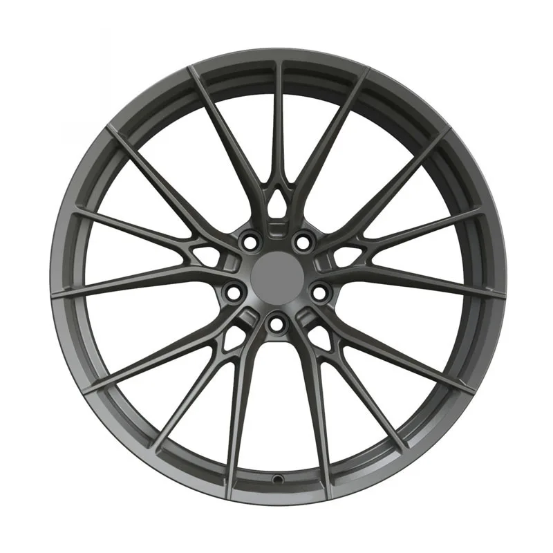 Hecho en China 00516 15 16 17 18 Rueda de aleación negra 4x100 5x112 de 19 pulgadas - imagen 2