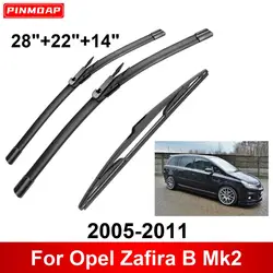 Limpiaparabrisas delantero y trasero para Opel Zafira B (2005-2011)