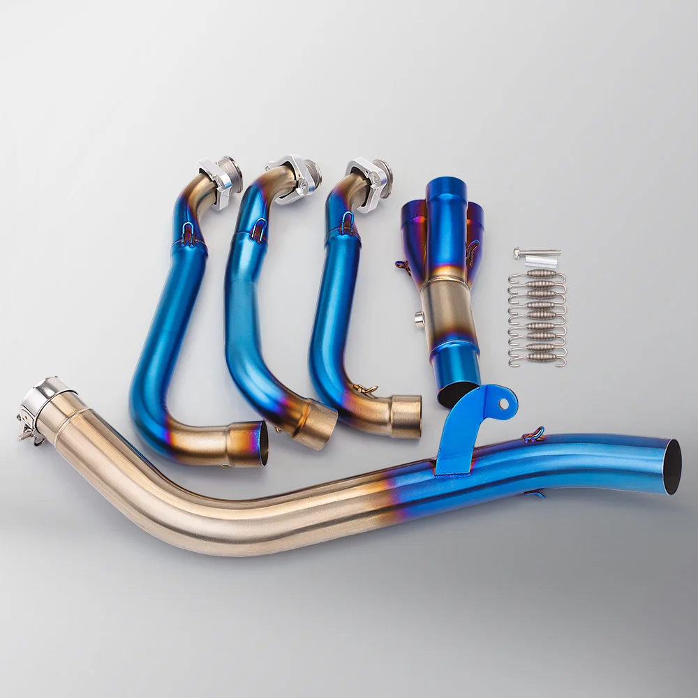 Tubo Escape Street Triple 765 765RS 765R Frontal 2017-2024 - imagen 2