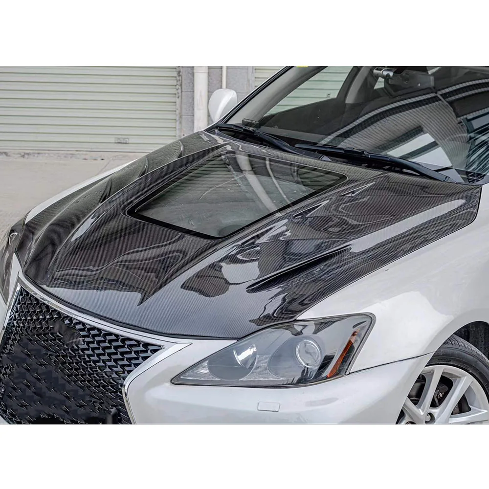 Tapa válvulas fibra carbono ventilada Lexus IS 2006-2012 - imagen 5