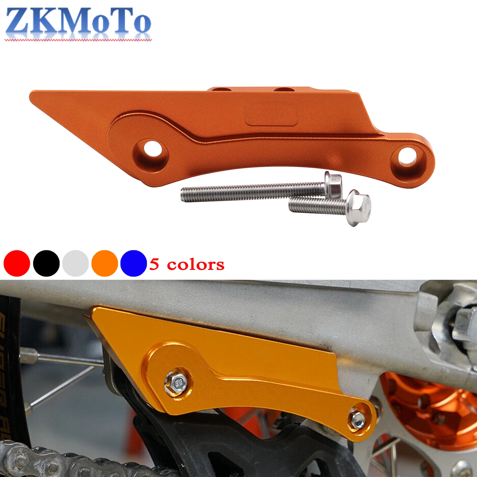 Protector de basculante CNC para KTM SX/SXF y Husqvarna TC/FC