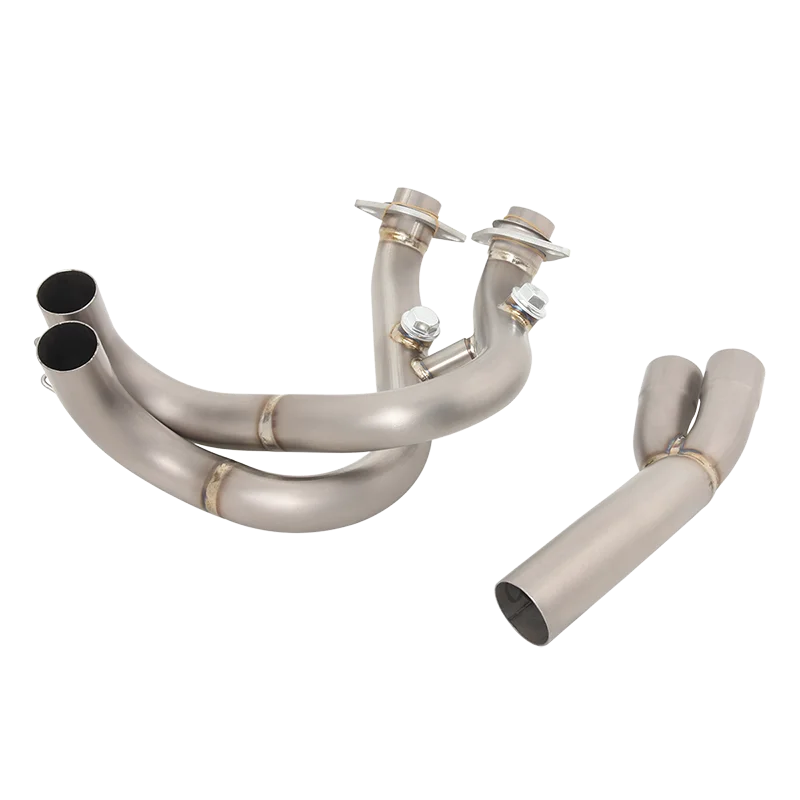 Tubo de enlace de escape de titanio para CFMOTO NK400/NK650 - imagen 2