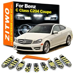 Kit bombillas LED interior y maletero Mercedes Clase C C204 Coupé