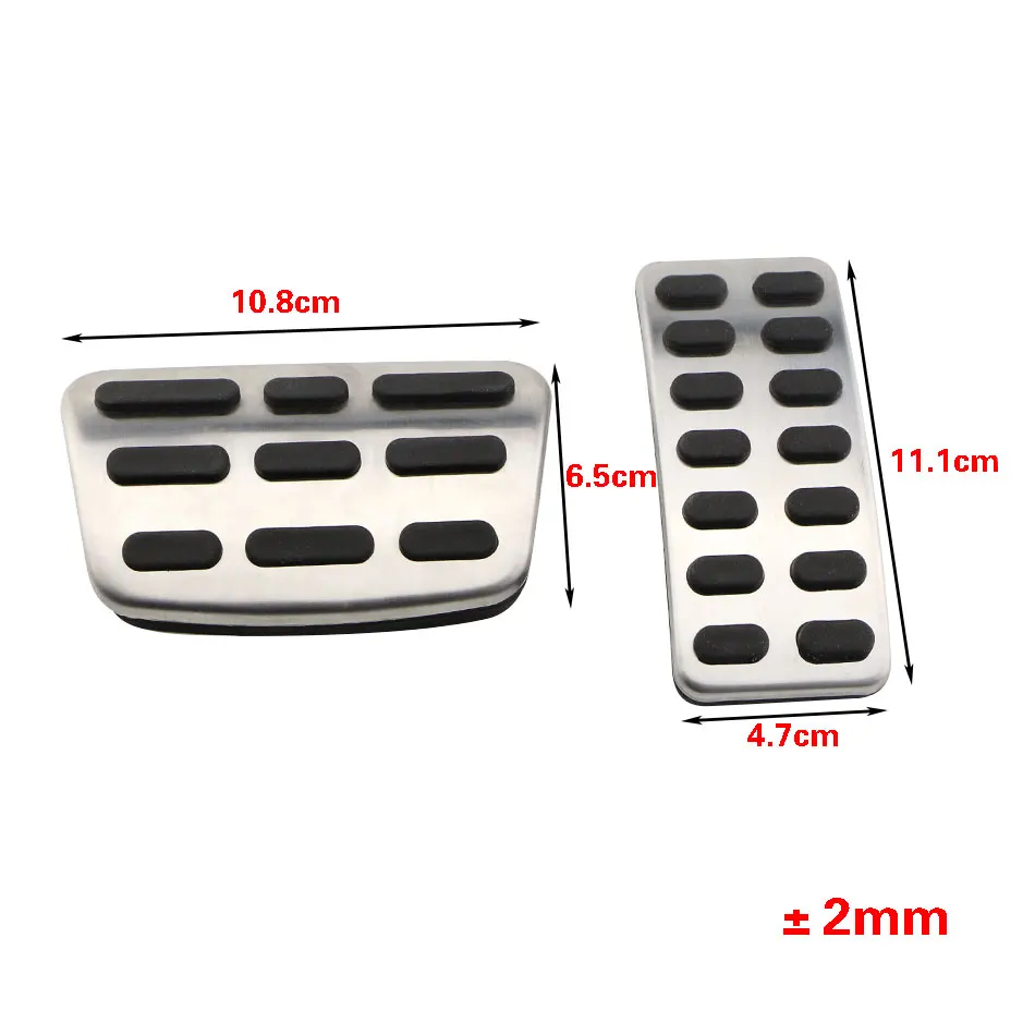 Cubre pedales reposapiés Hyundai iX25 Creta y Kia Rio Soul KX3 - imagen 4