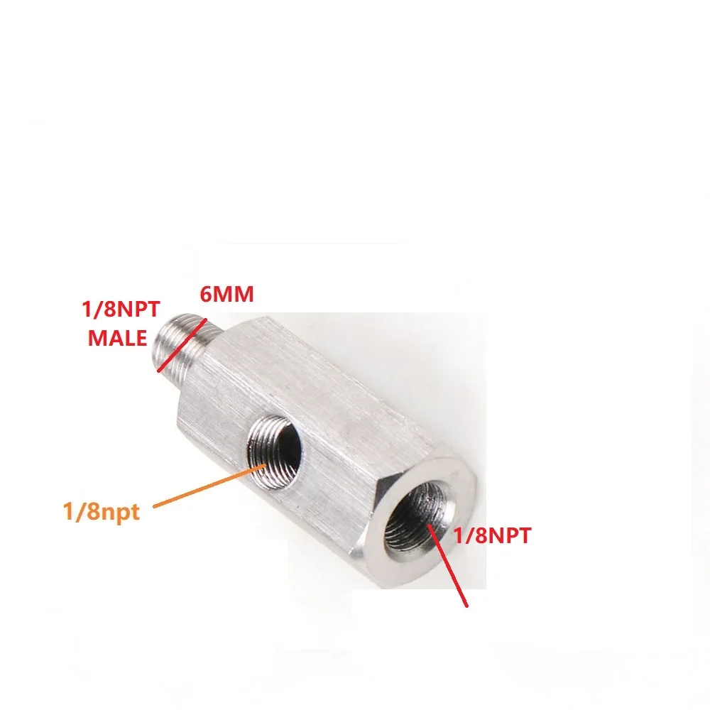 Sensor de presión de aceite 1/8 NPT con adaptador en T - imagen 3