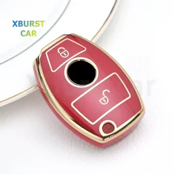Funda TPU para llave Mercedes-Benz - carcasa compatible A/GLK/GLA