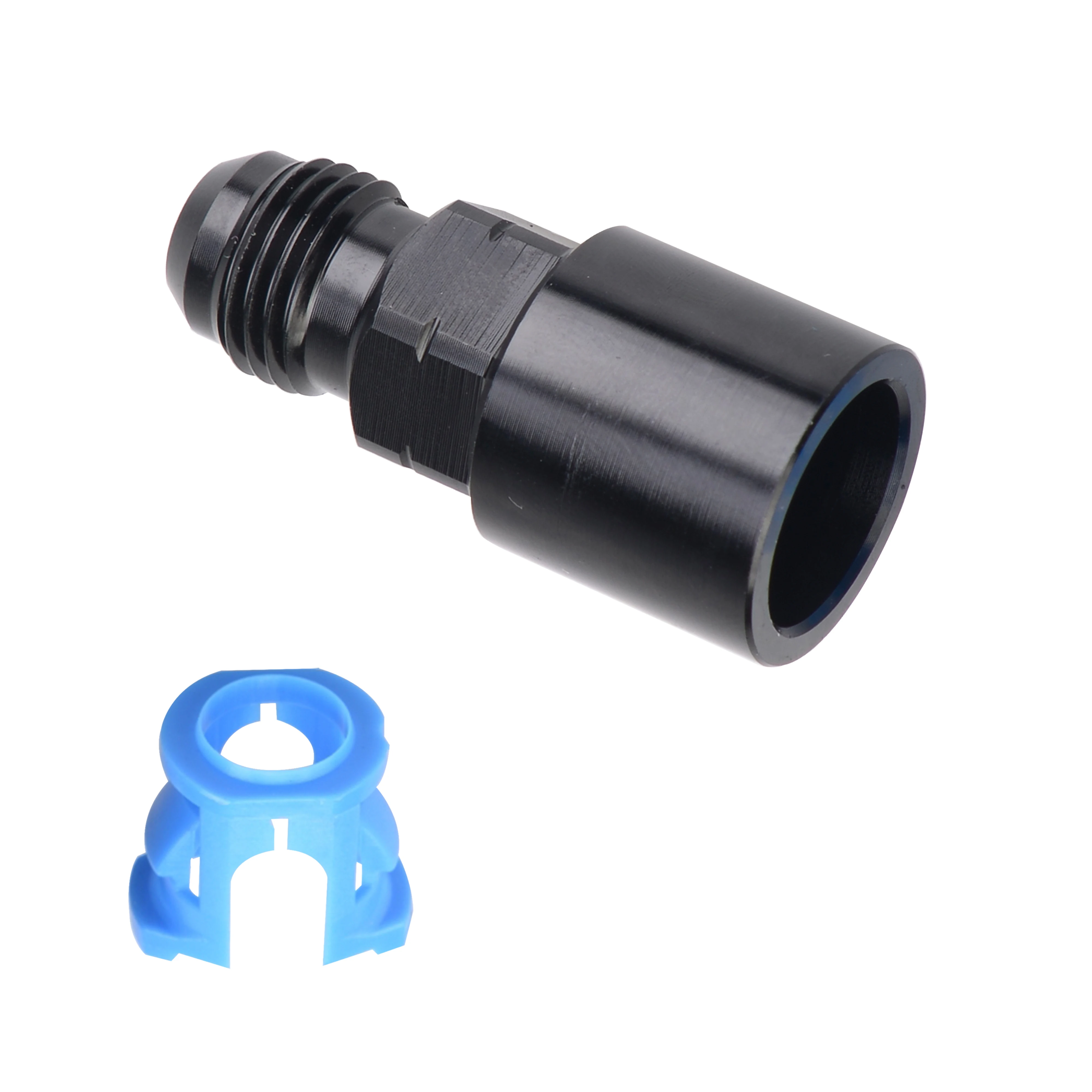 Racor rápido Push-On 6AN de aluminio para combustible y aceite EFI - imagen 2