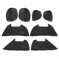 8pcs Black