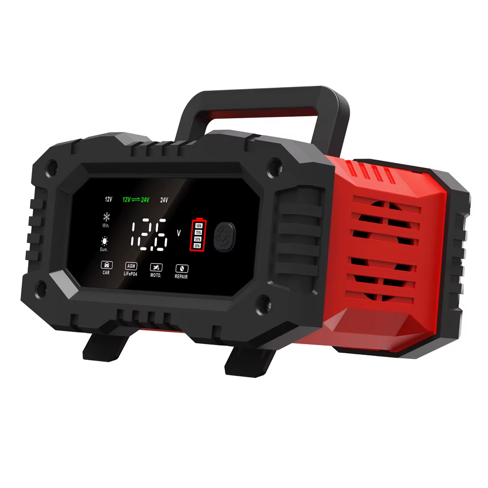 Cargador batería inteligente 12V/24V automático para AGM y Gel - imagen 5