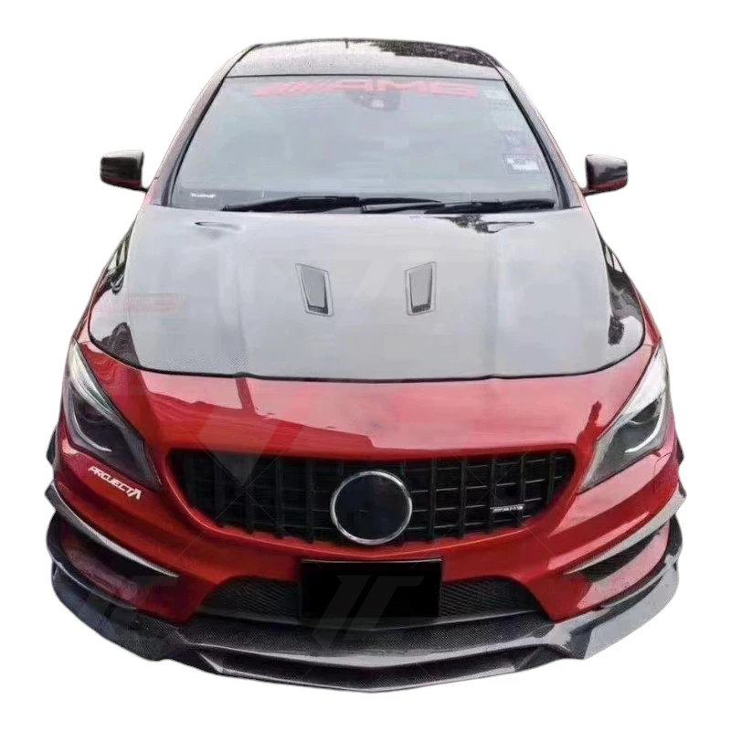 Capó de fibra de carbono ventilado para Mercedes-Benz W205 2014+ - imagen 5