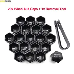 Tapones protectores para tuercas de rueda de 19 mm para coche