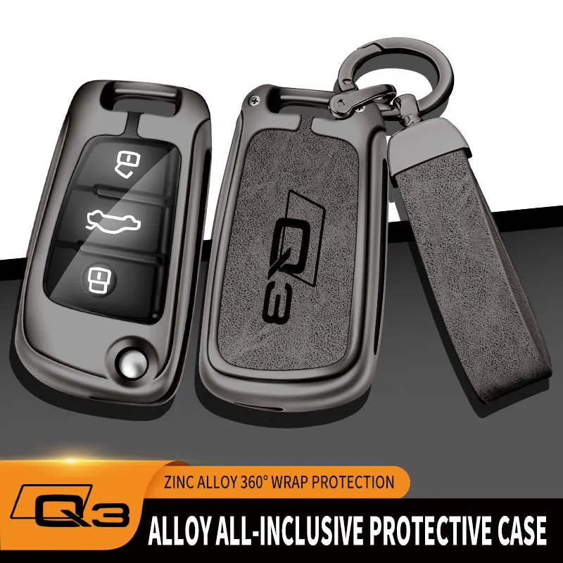 Protector funda llave Audi Q3 Q7 A3 de zinc