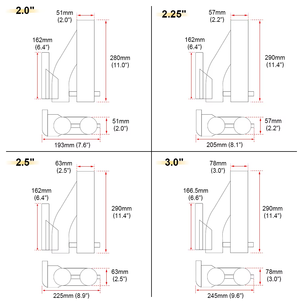 Válvula doble de escape eléctrica universal con mando inalámbrico - imagen 4