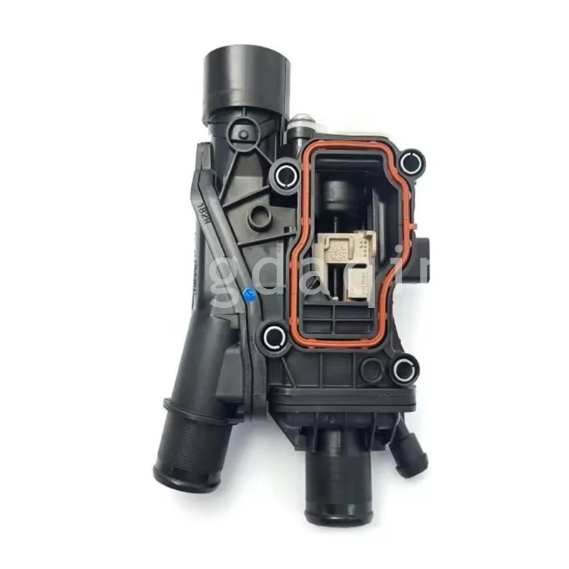 9804160380 9849443980   Para Peugeot 308 508 5008 Citroen C4 DS Ford 2,0 azul Hdi carcasa del termostato del refrigerante del motor diésel - imagen 3